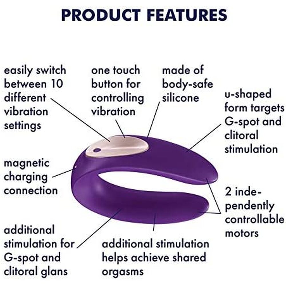 Satisfyer Partner Plus Couples Vibrator
