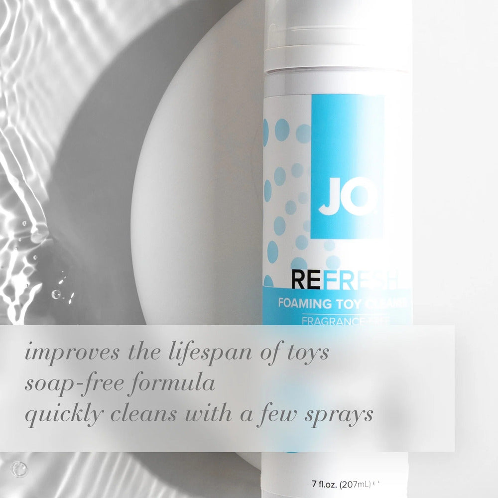 System JO Refresh Foaming Toy Cleaner Fragrance Free 50ml