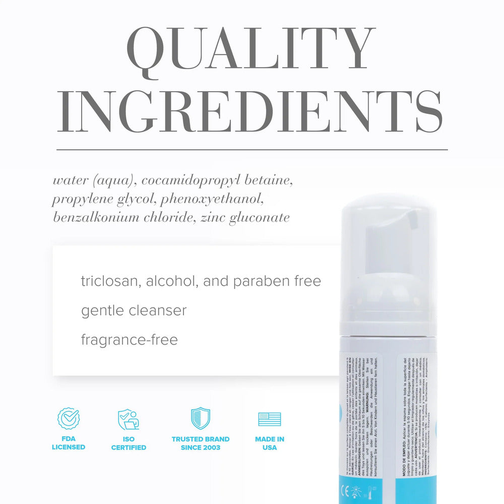 System JO Refresh Foaming Toy Cleaner Fragrance Free 50ml